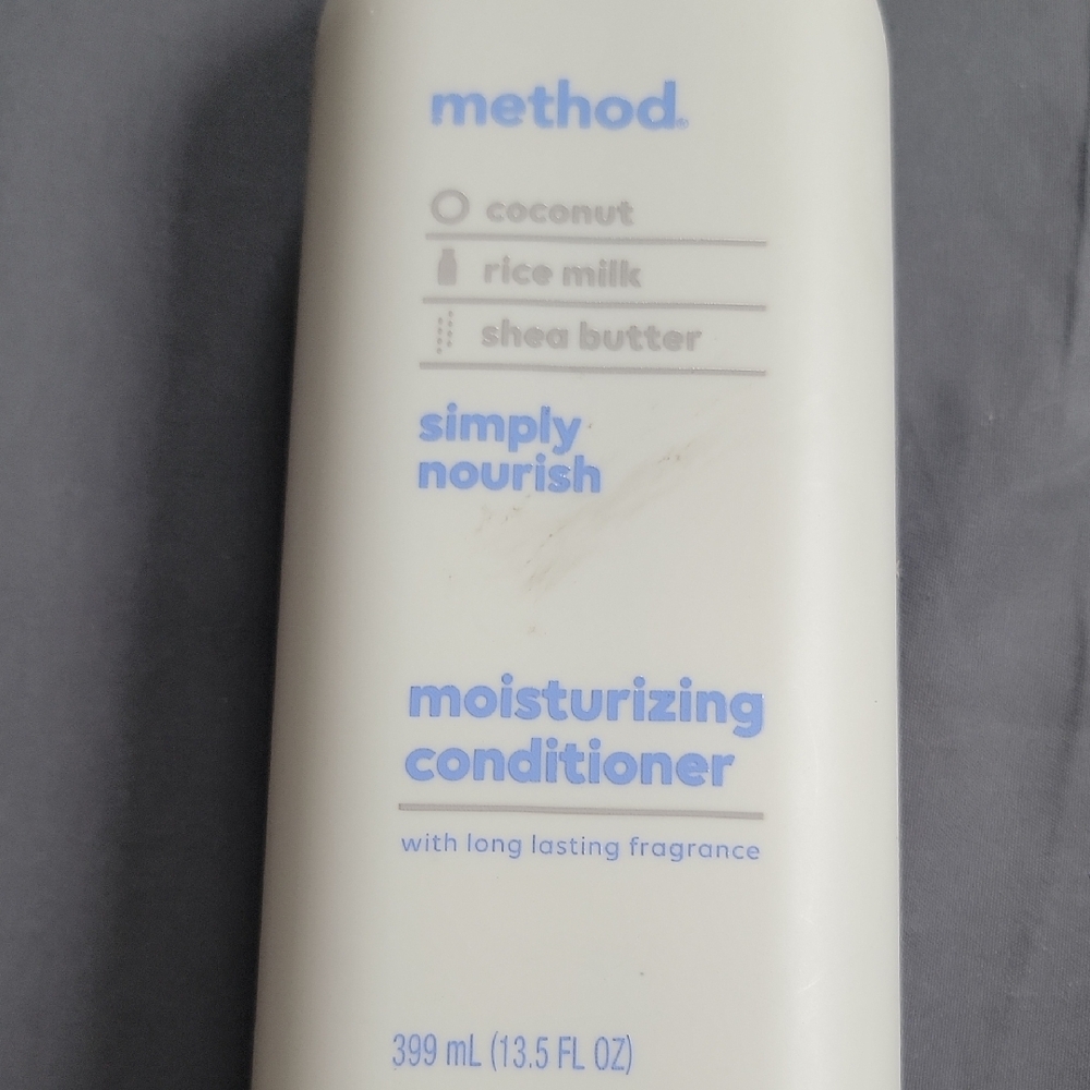 Method Simply Nourish Moisturizing Conditioner 399 ml Coconut Rice Milk Shea